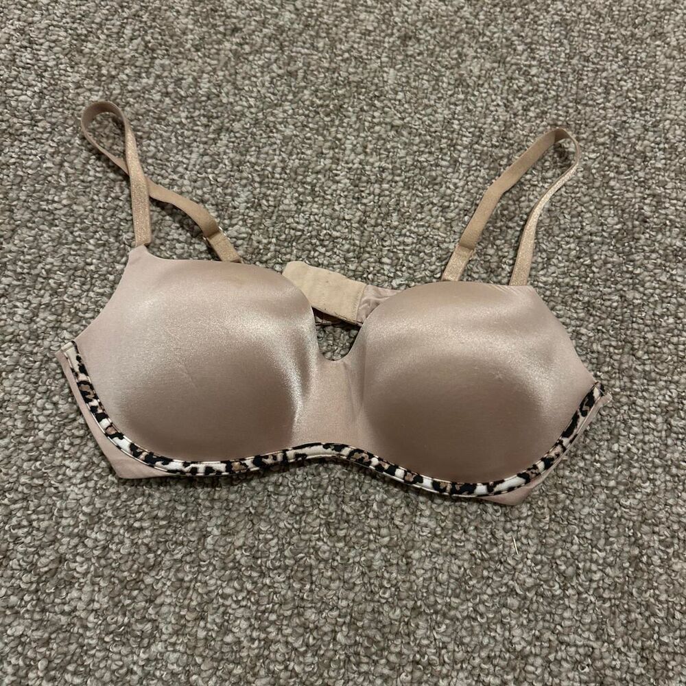 Unbranded Women's Tan and Cream Bra